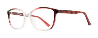 Burgundy        Affordable Designs Elyce Eyeglasses