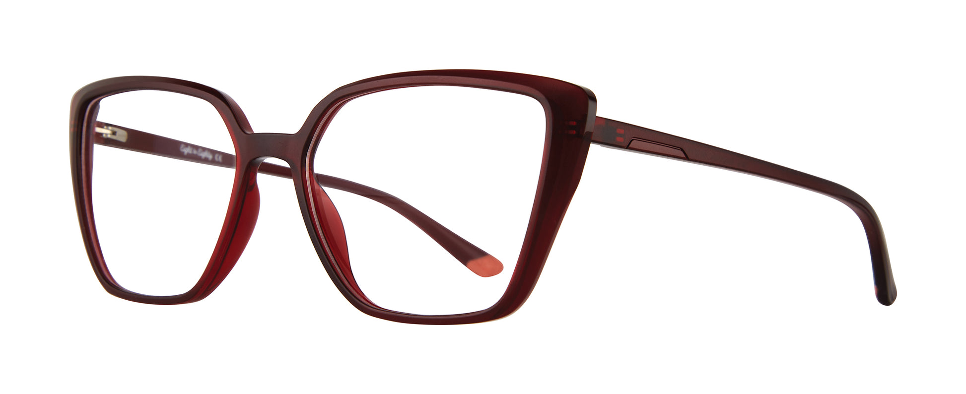 Burgundy          Eight to Eighty Yara Eyeglasses