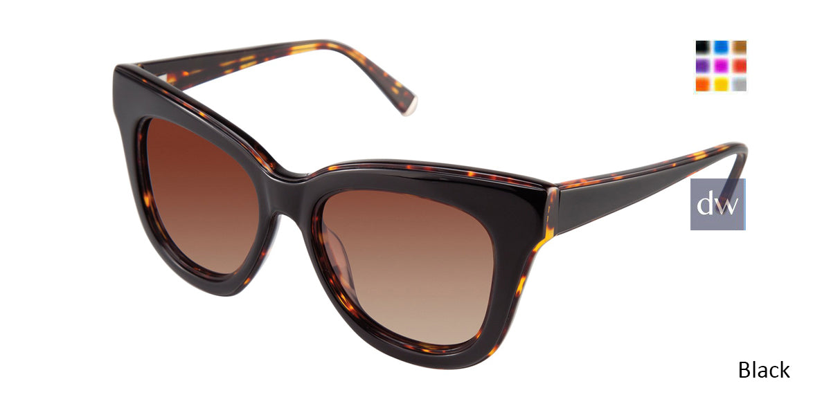 Black Kate Young For Tura K518 Sunglasses.