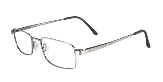Satin Grey Cool Clip CC823 Eyaglasses.