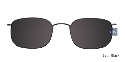 Satin Black Cool Clip CC836 Eyeglasses.