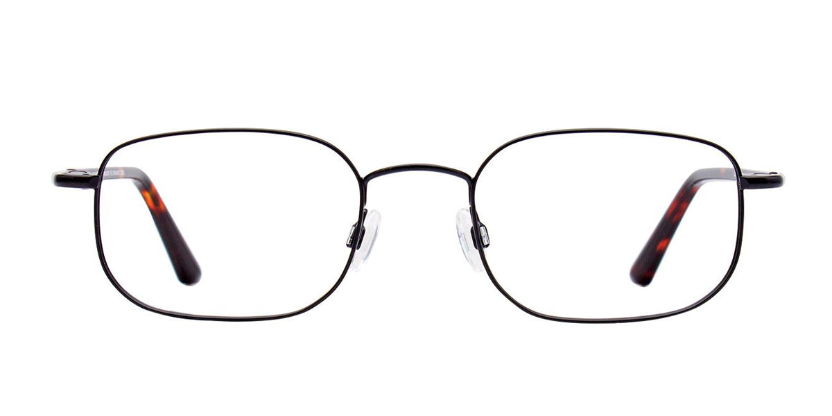 Satin Black Clip CC836 Eyeglasses.