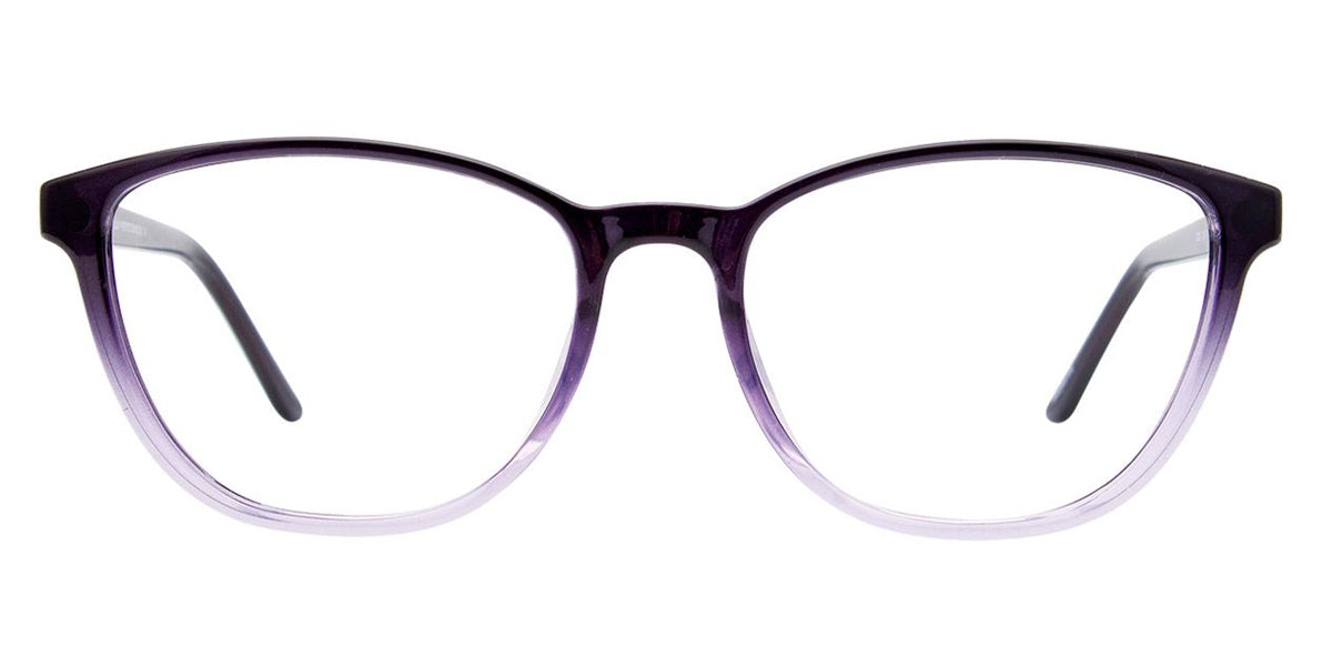 Black Crystal Cool Clip CC839 Eyeglasses.