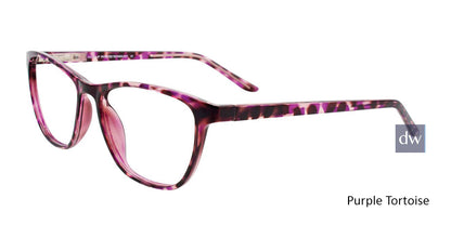 Purple Tortoise Cool Clip CC840 Eyeglasses.
