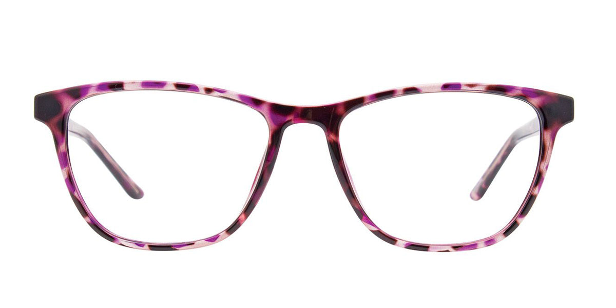 Purple Tortoise Cool Clip CC840 Eyeglasses.