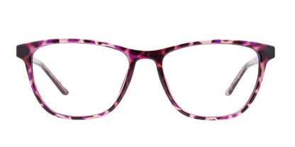 Purple Tortoise Cool Clip CC840 Eyeglasses.
