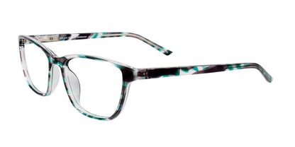 Blue/Green Marbled Cool Clip CC841 Eyeglasses Teenager.