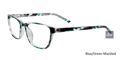 Blue/Green Marbled Cool Clip CC841 Eyeglasses Teenager.
