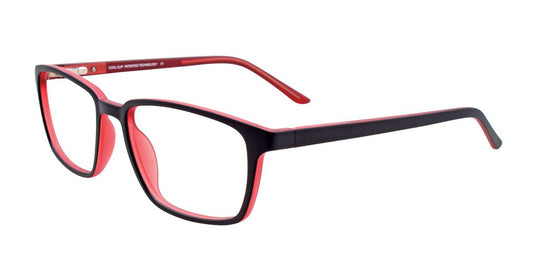 Black Red Cool Clip CC843 Eyeglasses.