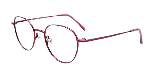Shiny Pinkish Red Cool Clip CC844 Eyeglasses.