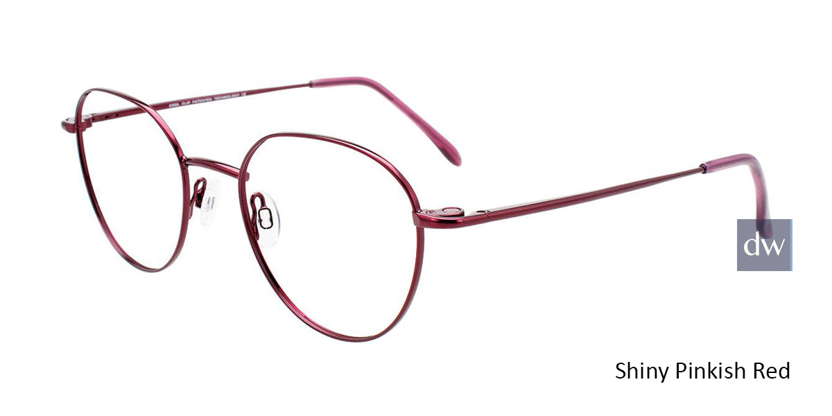 Shiny Pinkish Red Cool Clip CC844 Eyeglasses.