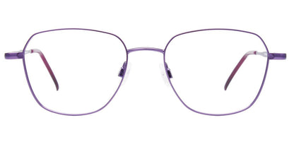 Satin Purple Cool Clip CC845 Eyeglasses.