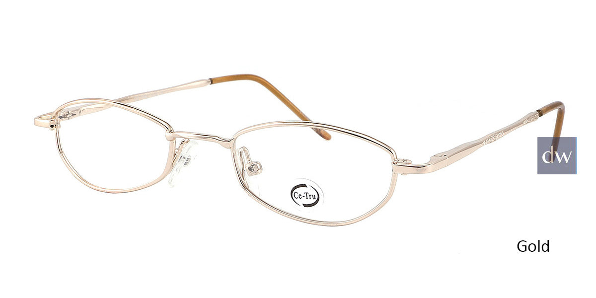 Gold CE-TRU 1404 Eyeglasses