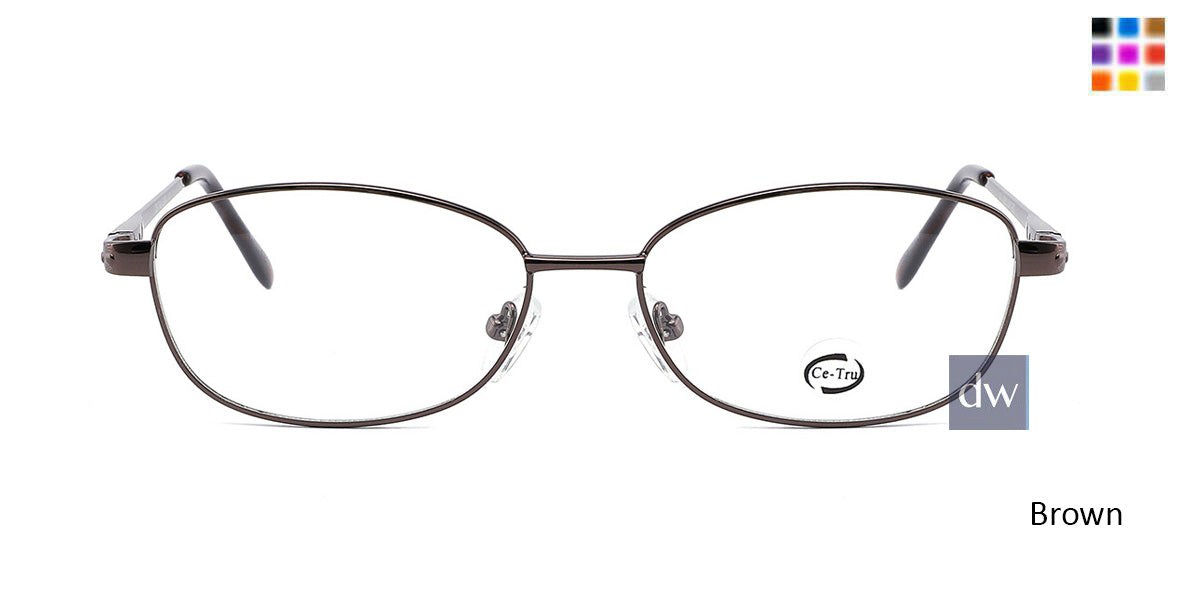 Brown CE-TRU 3299 Eyeglasses