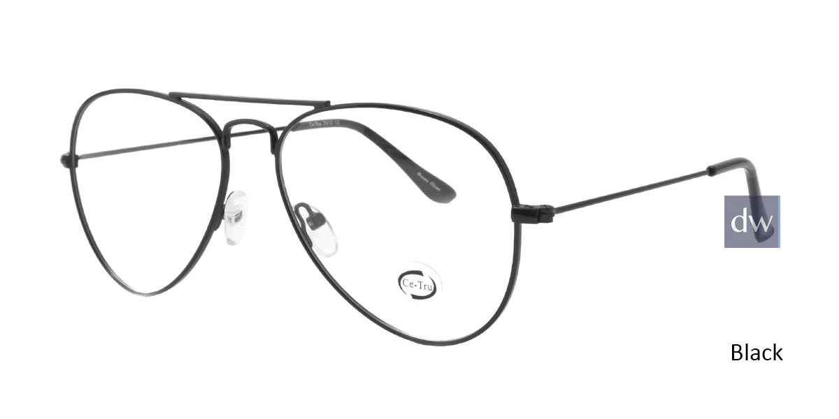 Black CE-TRU 3410 Eyeglasses