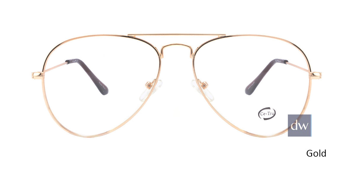 Gold CE-TRU 3410 Eyeglasses