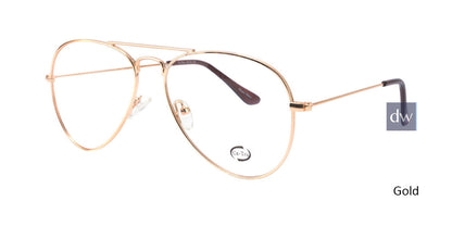 Gold CE-TRU 3410 Eyeglasses
