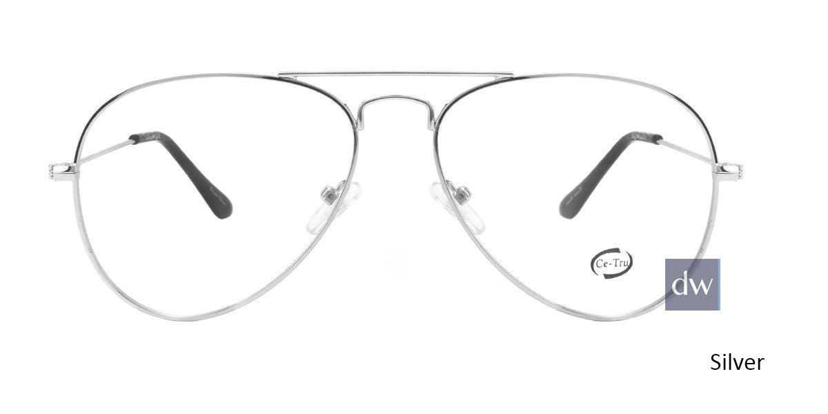 Silver CE-TRU 3410 Eyeglasses