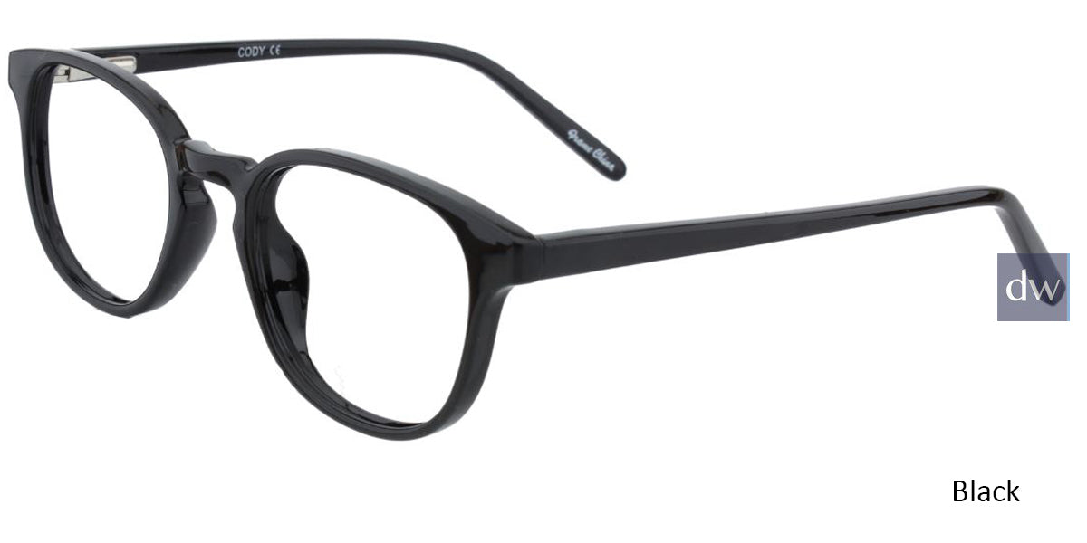 Black Limited Edition Cody Eyeglasses