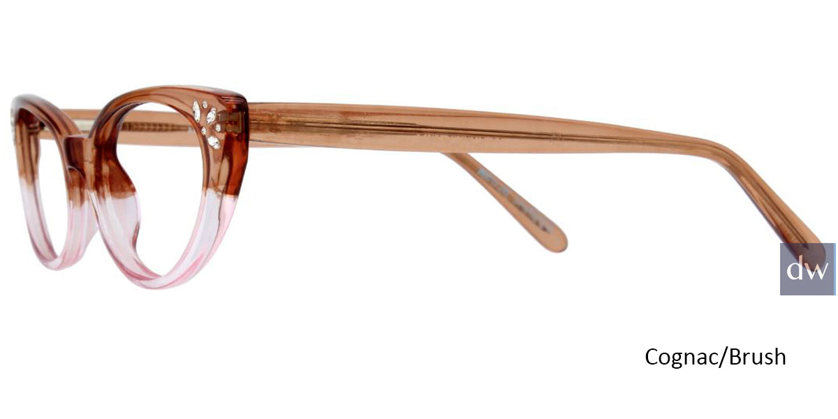 Cognac/Brush ST. Moritz RHONA Eyeglasses