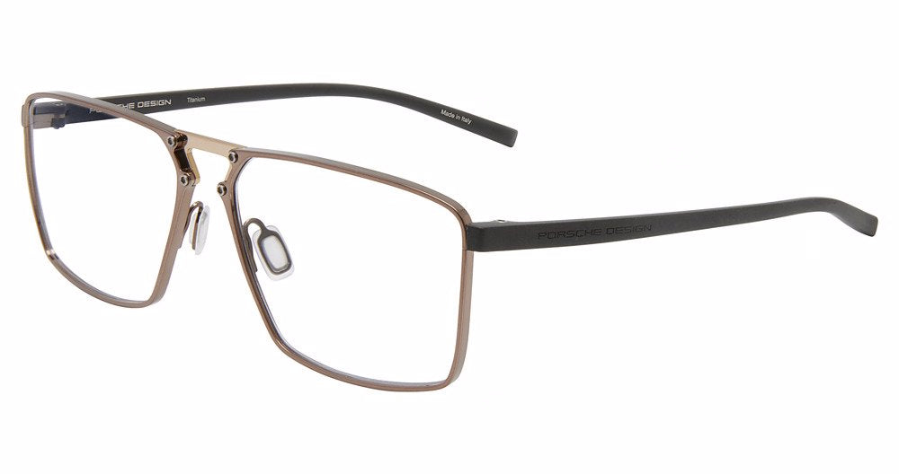 COPPER WITH BLACK PORSCHE DESIGN P8764 Eyeglasses