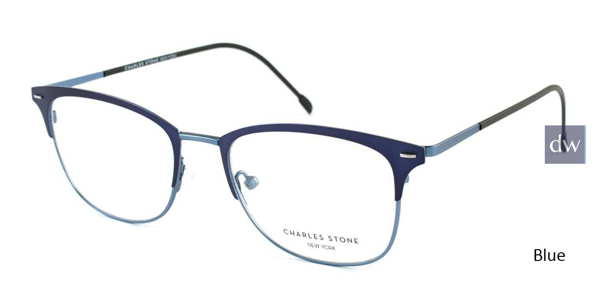 Blue William Morris Charles Stone NY CSNY30009 Eyeglasses