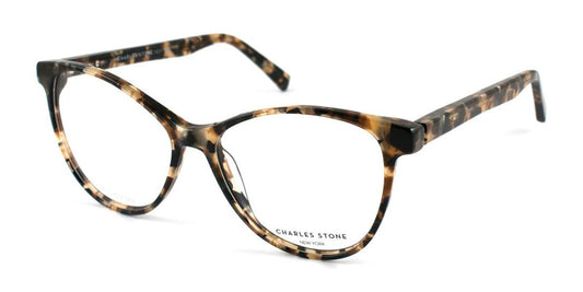 Apricot Havana William Morris Charles Stone NY CSNY30015 Eyeglasses