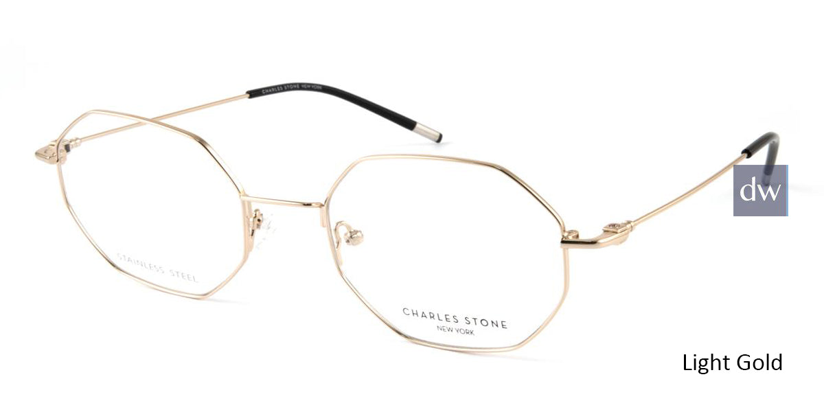 Light Gold William Morris Charles Stone NY CSNY30044 Eyeglasses.
