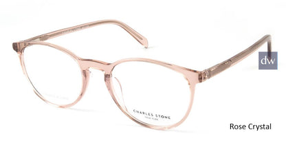Rose Crystal William Morris Charles Stone NY CSNY30047 Eyeglasses.