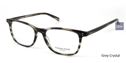 Grey Crystal William Morris Charles Stone NY CSNY30048 Eyeglasses.