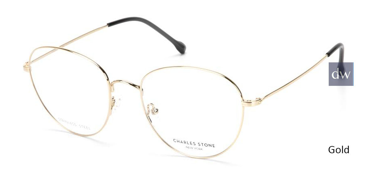 Gold William Morris Charles Stone NY CSNY30064 Eyeglasses