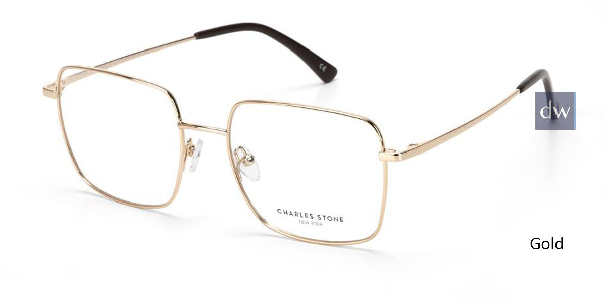 Gold William Morris Charles Stone NY CSNY30067 Eyeglasses