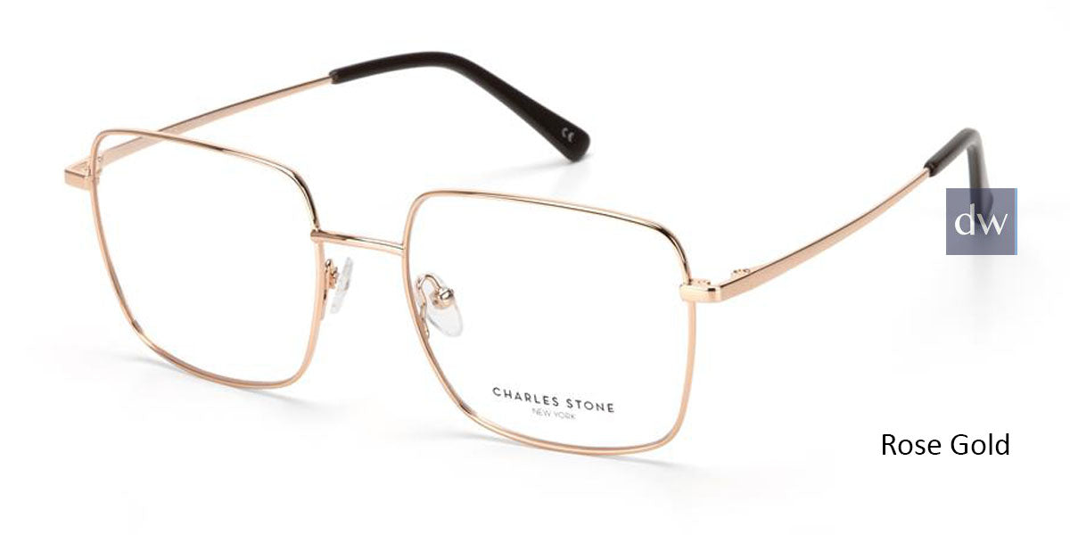 Rose Gold William Morris Charles Stone NY CSNY30067 Eyeglasses