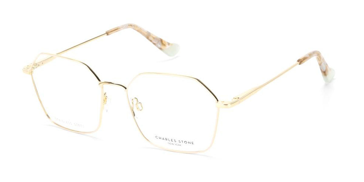 Cream/Gold William Morris Charles Stone NY CSNY30070 Eyeglasses
