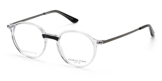 Crystal/Black William Morris Charles Stone NY CSNY30074 Eyeglasses