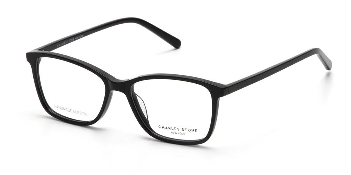 Black William Morris Charles Stone NY CSNY30078 Eyeglasses - Teenager