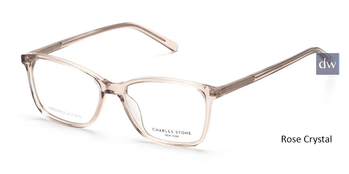 Rose Crystal William Morris Charles Stone NY CSNY30078 Eyeglasses - Teenager
