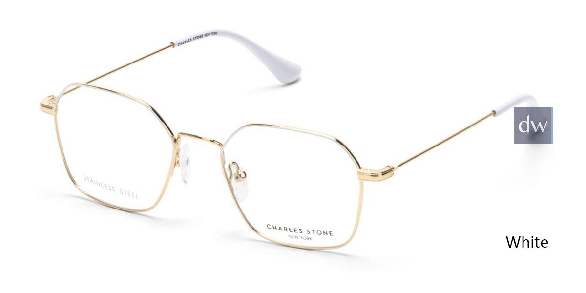 White William Morris Charles Stone NY CSNY30080 Eyeglasses - Teenager