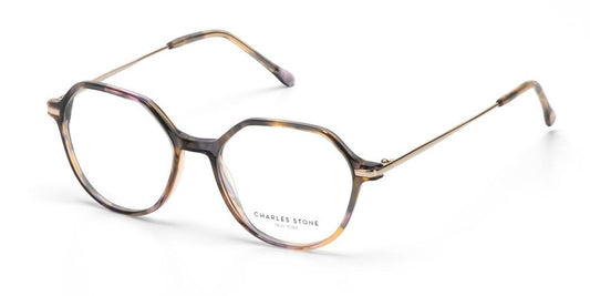 Brown William Morris Charles Stone NY CSNY30082 Eyeglasses - Teenager