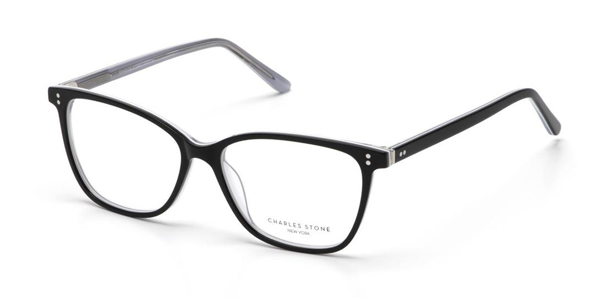 Black William Morris Charles Stone NY CSNY30083 Eyeglasses