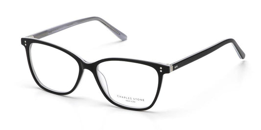 Black William Morris Charles Stone NY CSNY30083 Eyeglasses