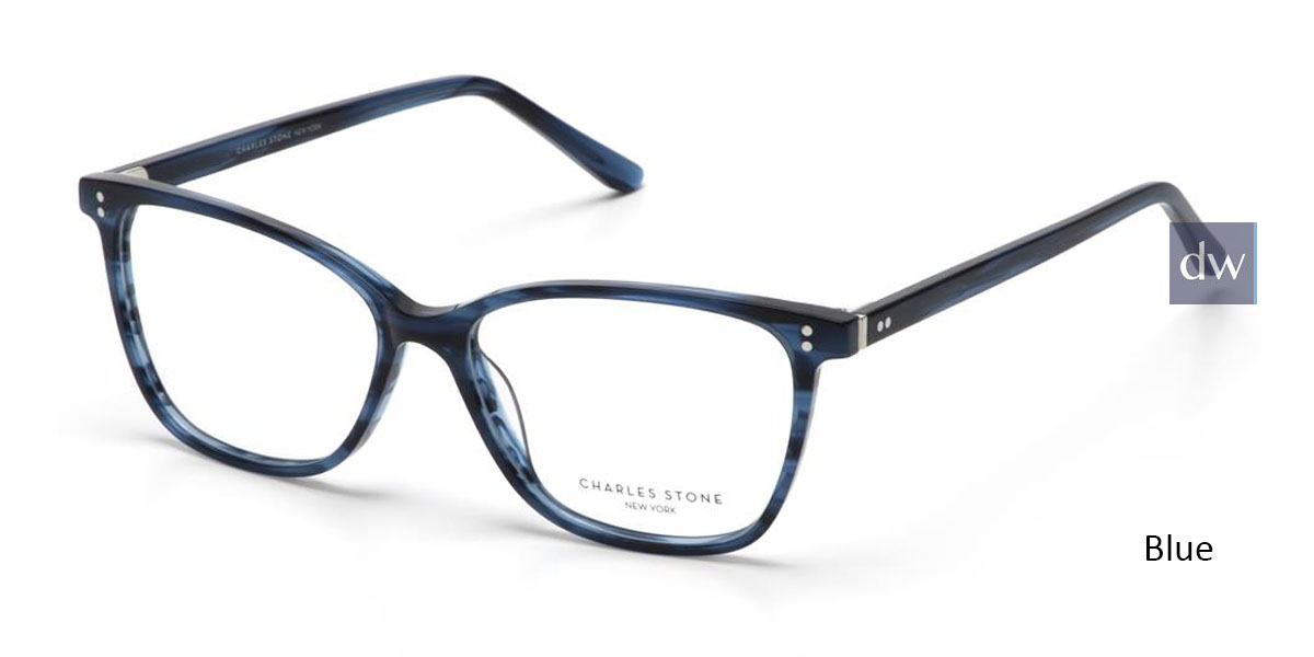 Blue William Morris Charles Stone NY CSNY30083 Eyeglasses