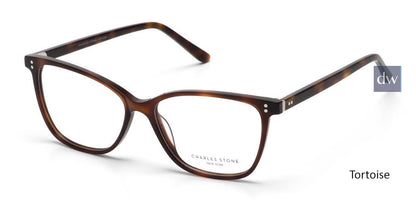 Tortoise William Morris Charles Stone NY CSNY30083 Eyeglasses