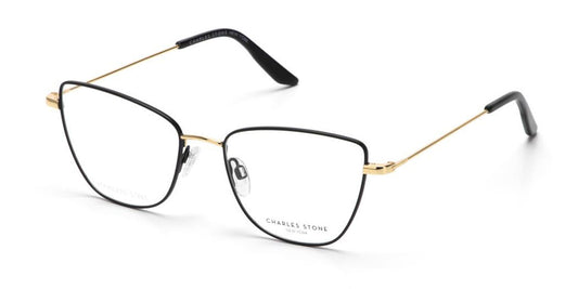 Black William Morris Charles Stone NY CSNY30084 Eyeglasses