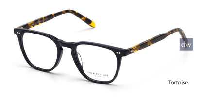 Tortoise William Morris Charles Stone NY CSNY30085 Eyeglasses