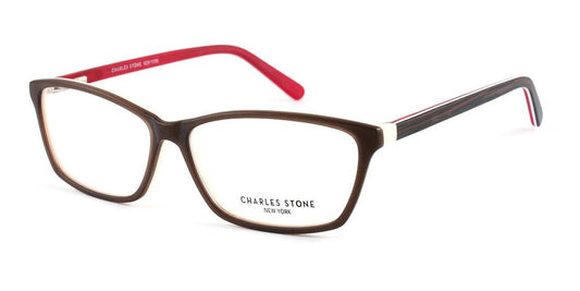 Brown William Morris Charles Stone NY CSNY301 Eyeglasses