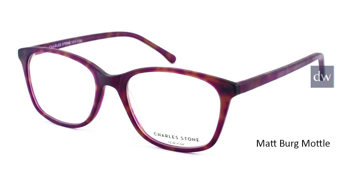 Matt Burg Mottle William Morris Charles Stone NY CSNY311 Eyeglasses - Teenager