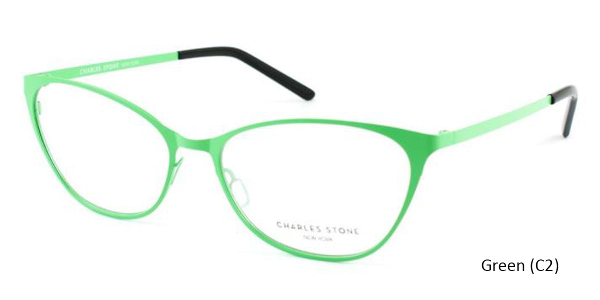 Green (C2) William Morris Charles Stone NY CSNY401 Eyeglasses
