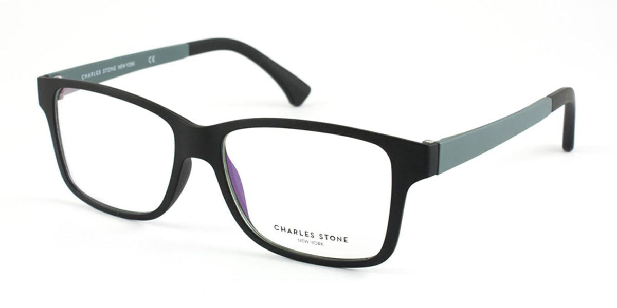 Black/Grey William Morris Charles Stone NY CSNY48 Eyeglasses