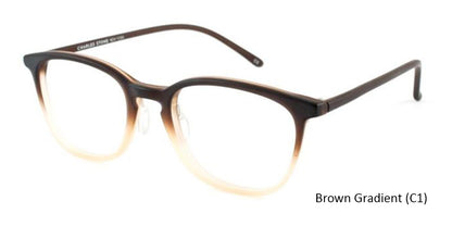 Brown Gradient (C1) William Morris Charles Stone NY CSNY501 Eyeglasses - Teenager